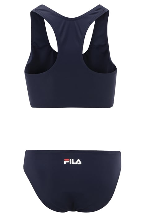 SASSARI RACER BACK BIKINI BLACK IRIS 2