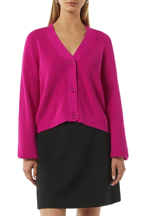 COMMA CARDIGAN FUCHSIA 1