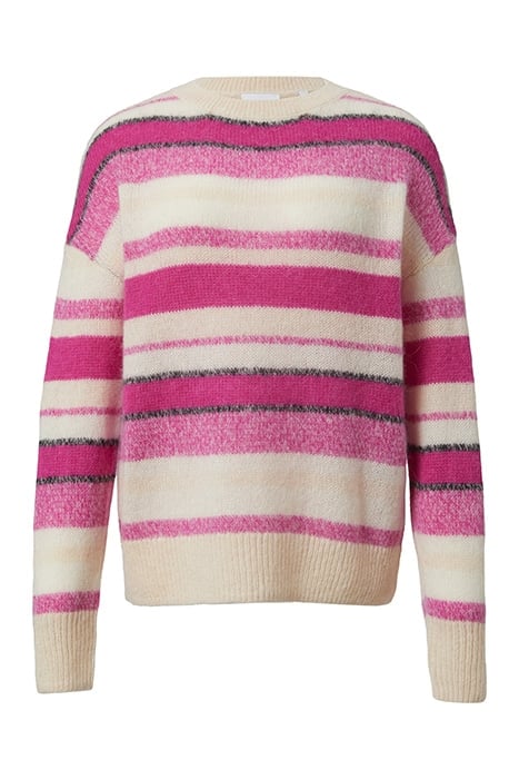 COMMA PULLOVER WHITE-PINK STRIPS 3