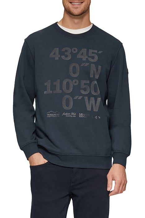 S.OLIVER SWEATSHIRTS BLUE-MARINE 1