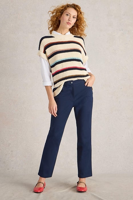 SAVANNAH STRETCH TROUSERS DARK NAVY 1