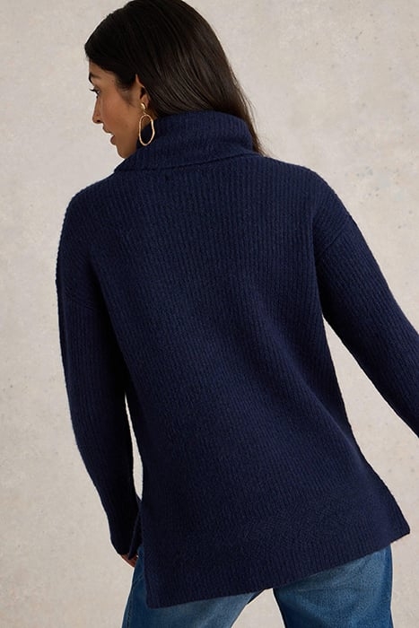 LOVELY RIB JUMPER FRENCH NAVY 2