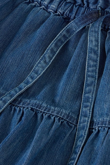 SEEMA DENIM SKIRT MID DENIM 6