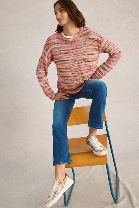 TAYLOR STRAIGHT JEAN MID DENIM 5