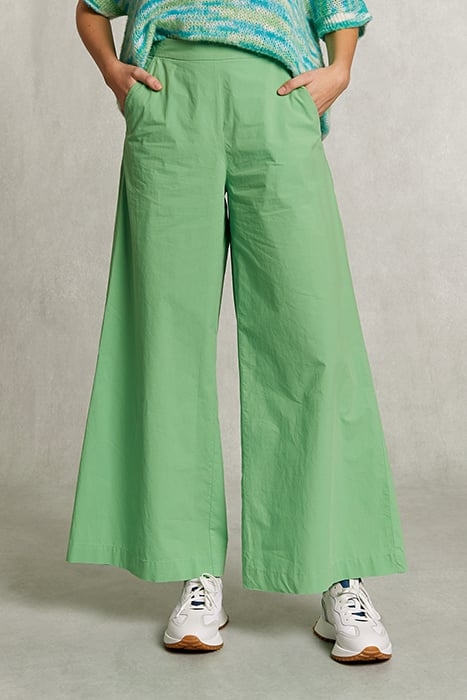 GREEN WIDE LEG PANTS 1