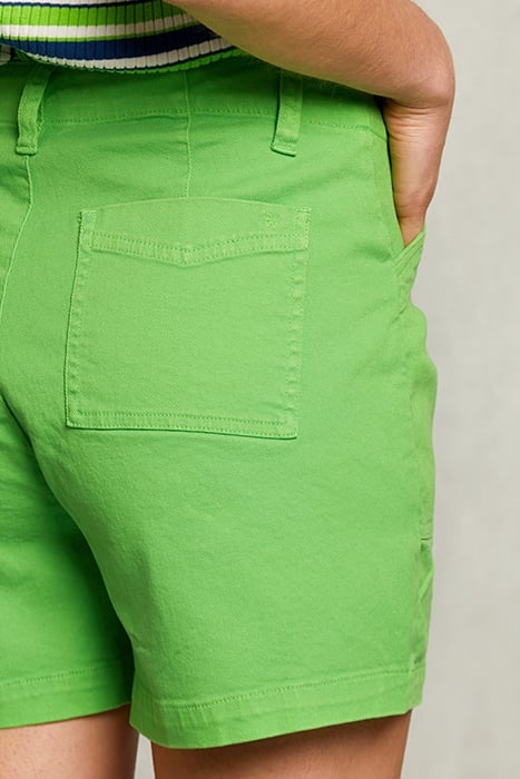 GREEN SHORTS WITH POCKETS 4