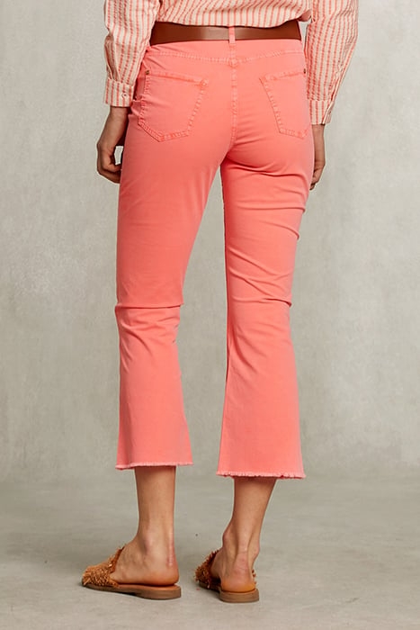 PINK CROPPED FLARE PANTS 2
