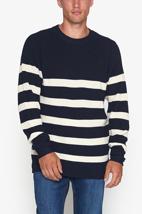 KALVINSI RIB STRIPE + DEEP MARINE 1