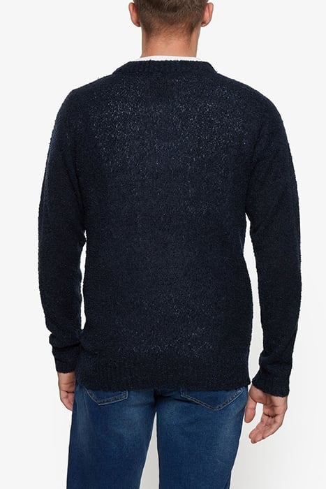 KRESTENSI BOUCLE CREW + DEEP MARINE 2