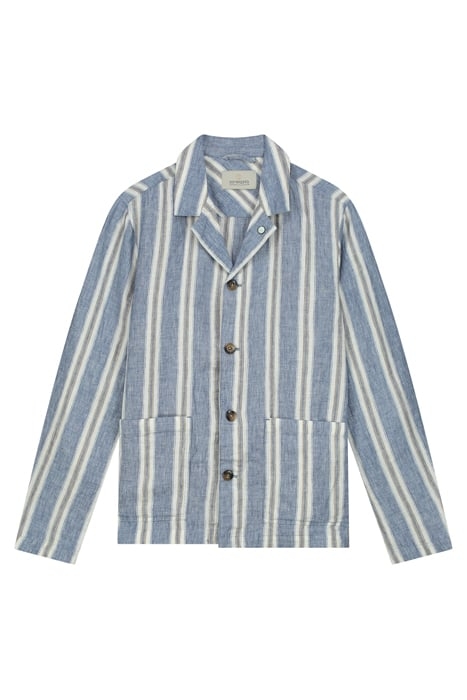 DS_HARLAN RAILWAY JACKET BLUE CHAMBRAY BLUE CHAMBRAY 3