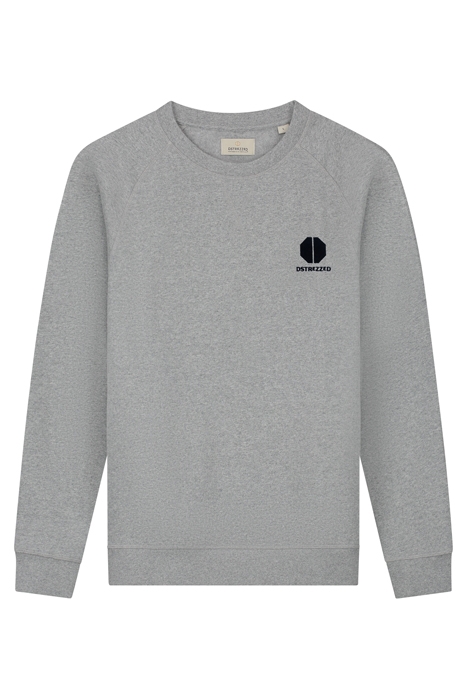 DS_RUNE CREW LT. GREY MELANGE LT. GREY MELANGE 3