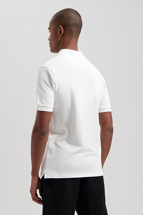 DS_BOWIE V- NECK POLO WHITE WHITE 2