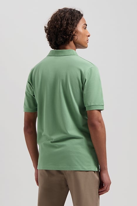 DS_BOWIE V- NECK POLO LODEN FROST LODEN FROST 2