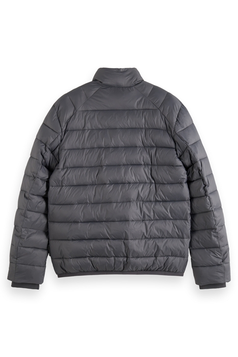 SHORT PUFFER JACKET MOON DUST 5