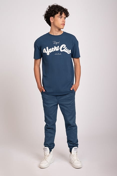 NIGEL TWILL TROUSERS MAJESTIC BLUE 1