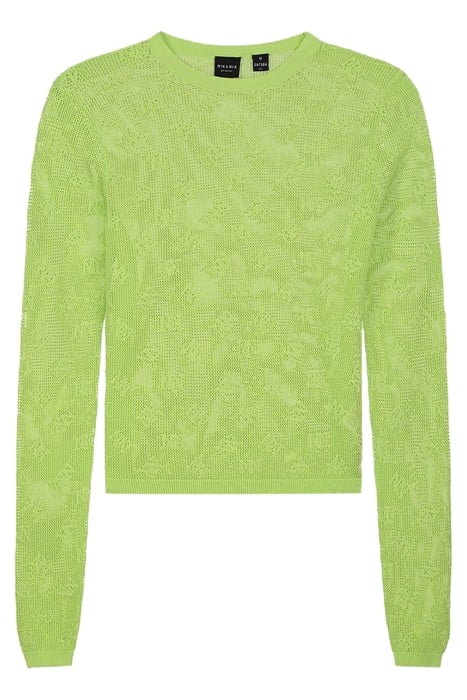 GIGI PULLOVER SPLASH GREEN 2