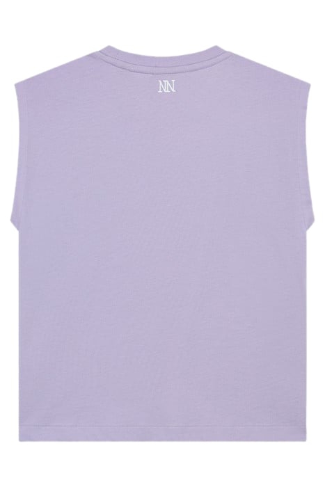 PLEAT T-SHIRT LAVENDER 3