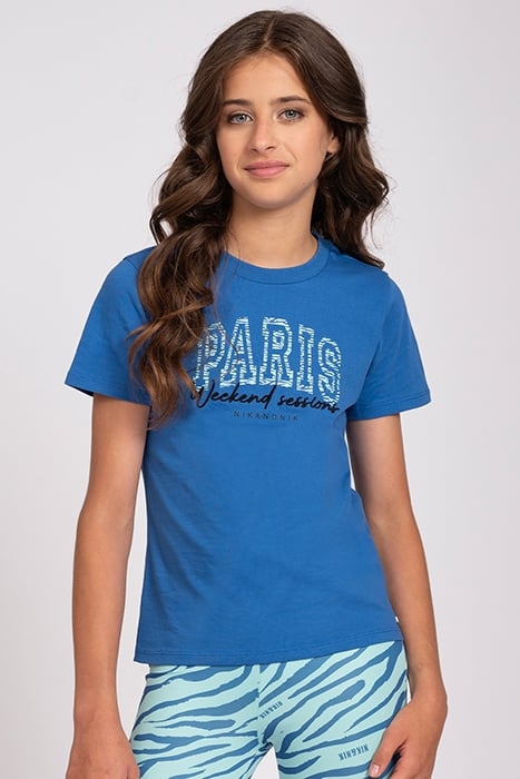PARIS T-SHIRT NAUTICAL BLUE 1