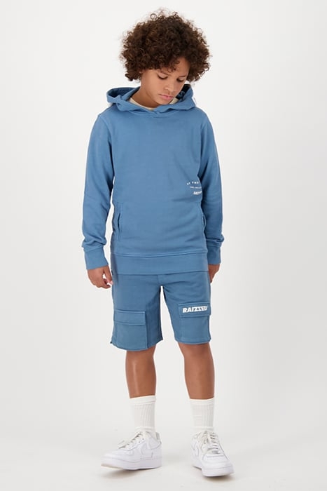 BOYS BEDFORD SHORTS BLUE FADE 1