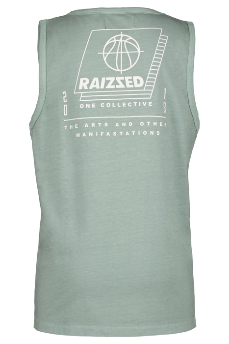 BOYS TRIBECA SINGLET MINT GREY 2