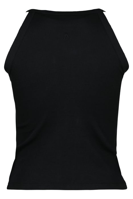 HEATHER SINGLET DEEP BLACK 6