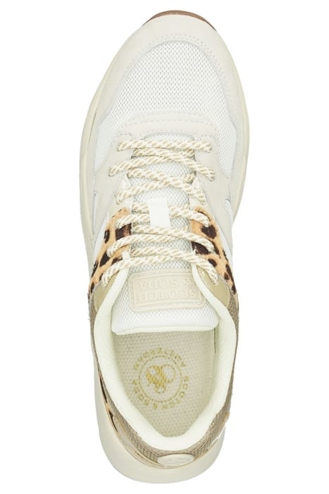 CELEST SNEAKER BEIGE/LEO PRINT 3