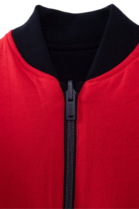 BABY BOYS' NAVY/RED REVERSIBLE CARDIGAN 5