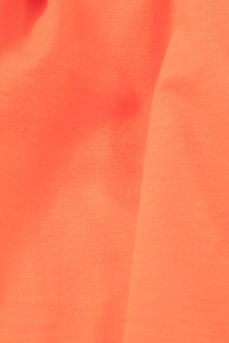 GIRLS’ RED ORGANIC COTTON T-SHIRT WITH EMBROIDERED SLOGAN 5