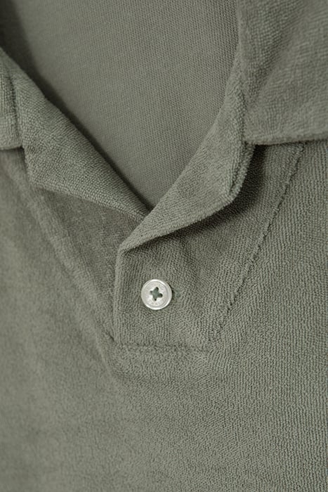 BOYS’ KHAKI TERRY POLO SHIRT 5