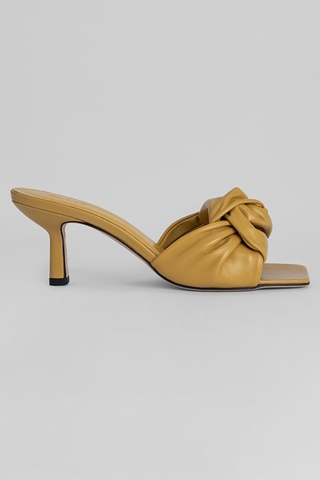 LANA OCHRE GLOSS LEATHER OCHRE 1