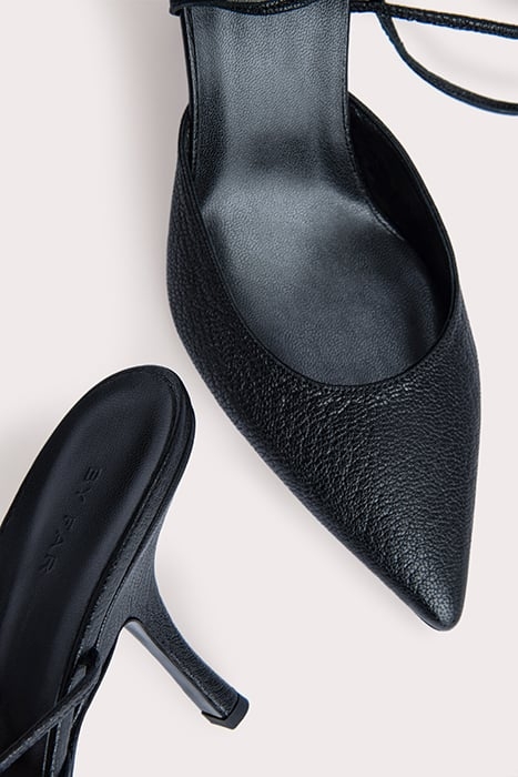 JEN BLACK GRAINED LEATHER BLACK 3