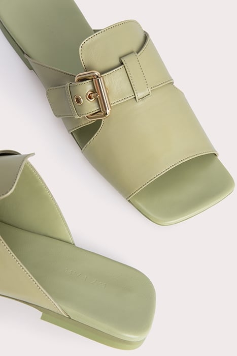 LAGO OLIVE GLOSS LEATHER OLIVE 5