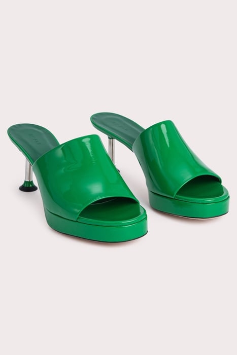 CALA GREEN PATENT LEATHER GREEN 3