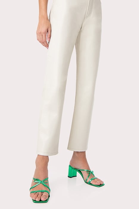 JUNE CLOVER GREEN METALLIC LEATHER CLOVER GREEN 2