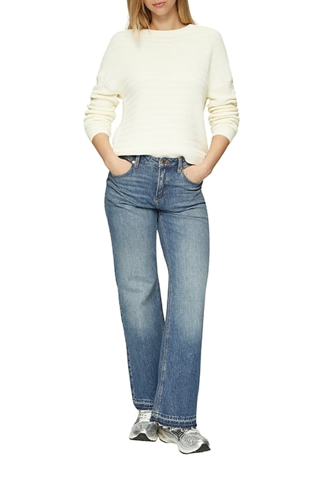 S.OLIVER-QS PULLOVER OFF-WHITE 8