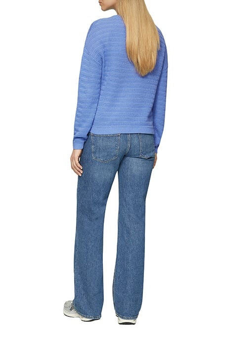 S.OLIVER-QS PULLOVER BLUE 7