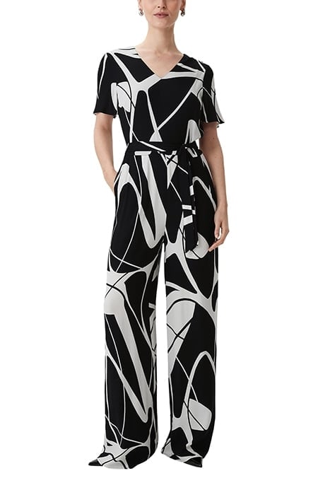 COMMA JUMPSUITS GREY/BLACK 1