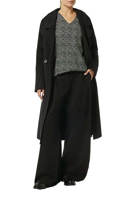 COMMA BLOUSES GREY/BLACK 4