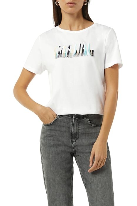 COMMA T-SHIRTS WHITE 1