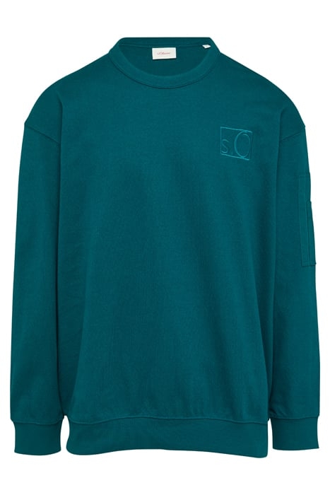 S.OLIVER SWEATSHIRTS BLUE-PETROL 5