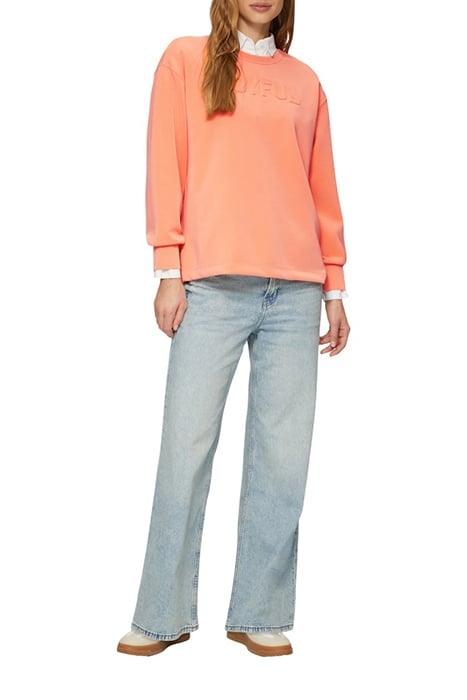 S.OLIVER SWEATSHIRTS ORANGE 2