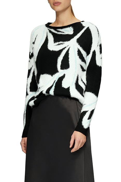 S.OLIVER PULLOVER GREY/BLACK 1