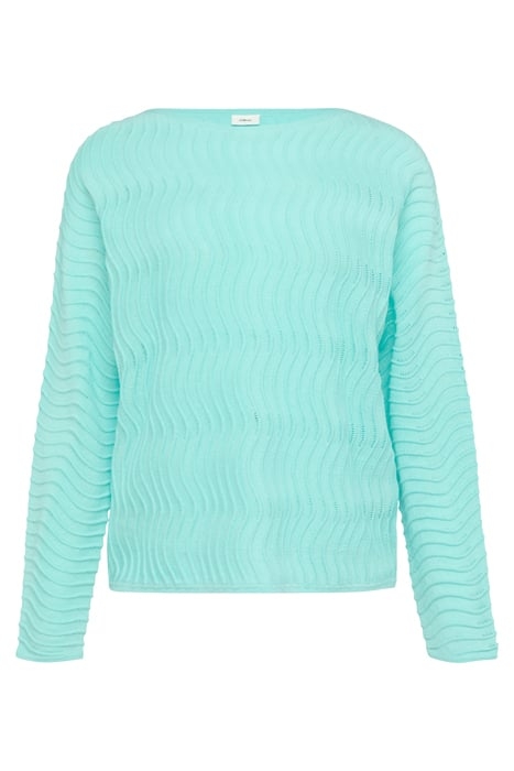 S.OLIVER PULLOVER BLUE-AQUA 4