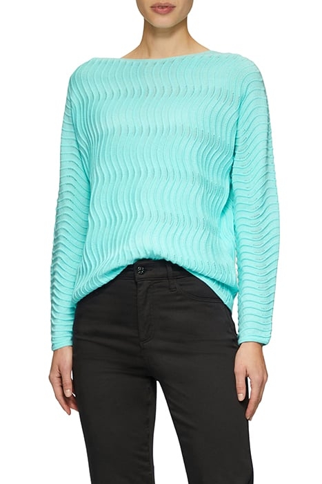 S.OLIVER PULLOVER BLUE-AQUA 1