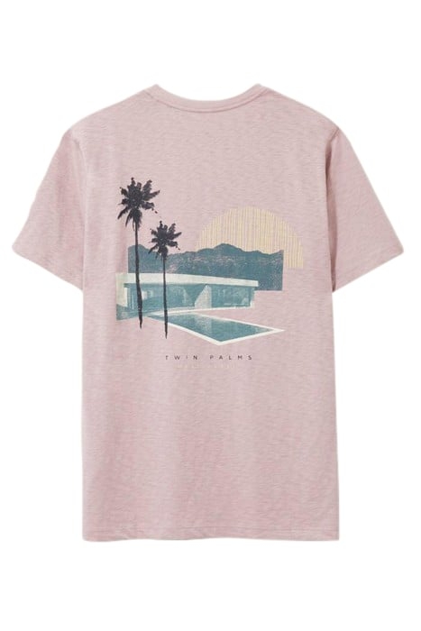 WEST COAST GRAPHIC TEE DUSTY PINK 3