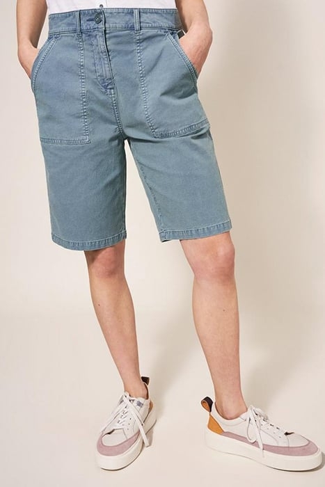 TWISTER CHINO SHORT MID TEAL 1