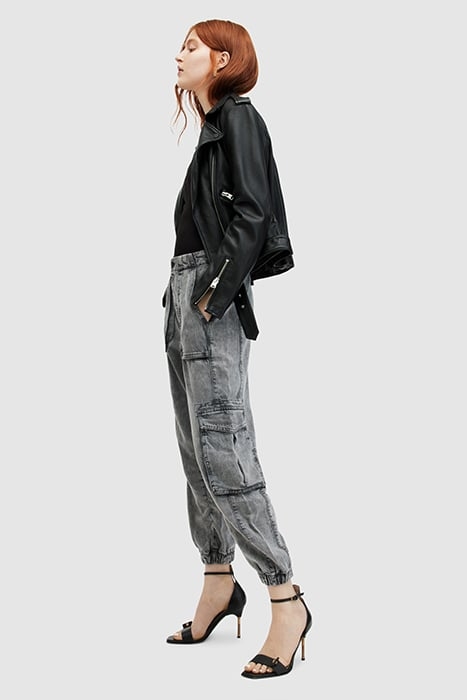 FRIEDA DENIM TROUSER ANTHRACITE 5