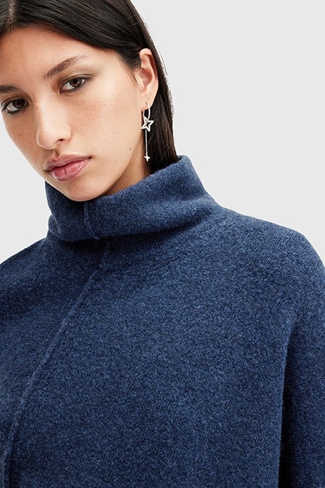 LOCK ROLL NECK MIDNIGHT BLUE 8