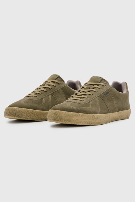 JAIMEE SUEDE LOW TOP KHAKI GREEN/GUM 3