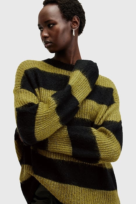 ONYX JUMPER BLACK/GREEN 7